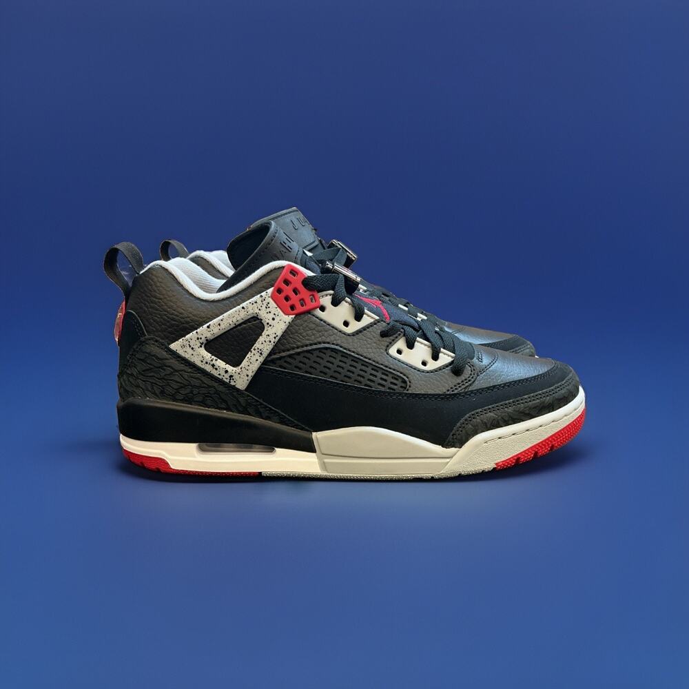 Size 10.5 - Air Jordan Spizike Black Cement